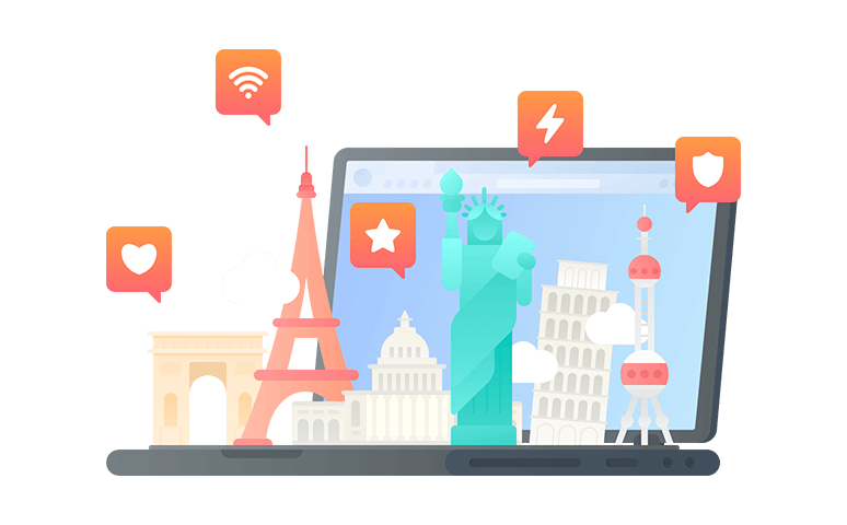 在南极洲连接到中国的代理 - 大陆VPN