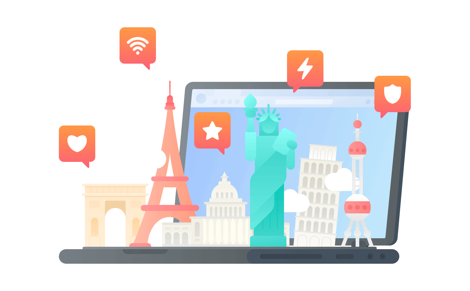 在南极洲连接到中国的代理 - 大陆VPN